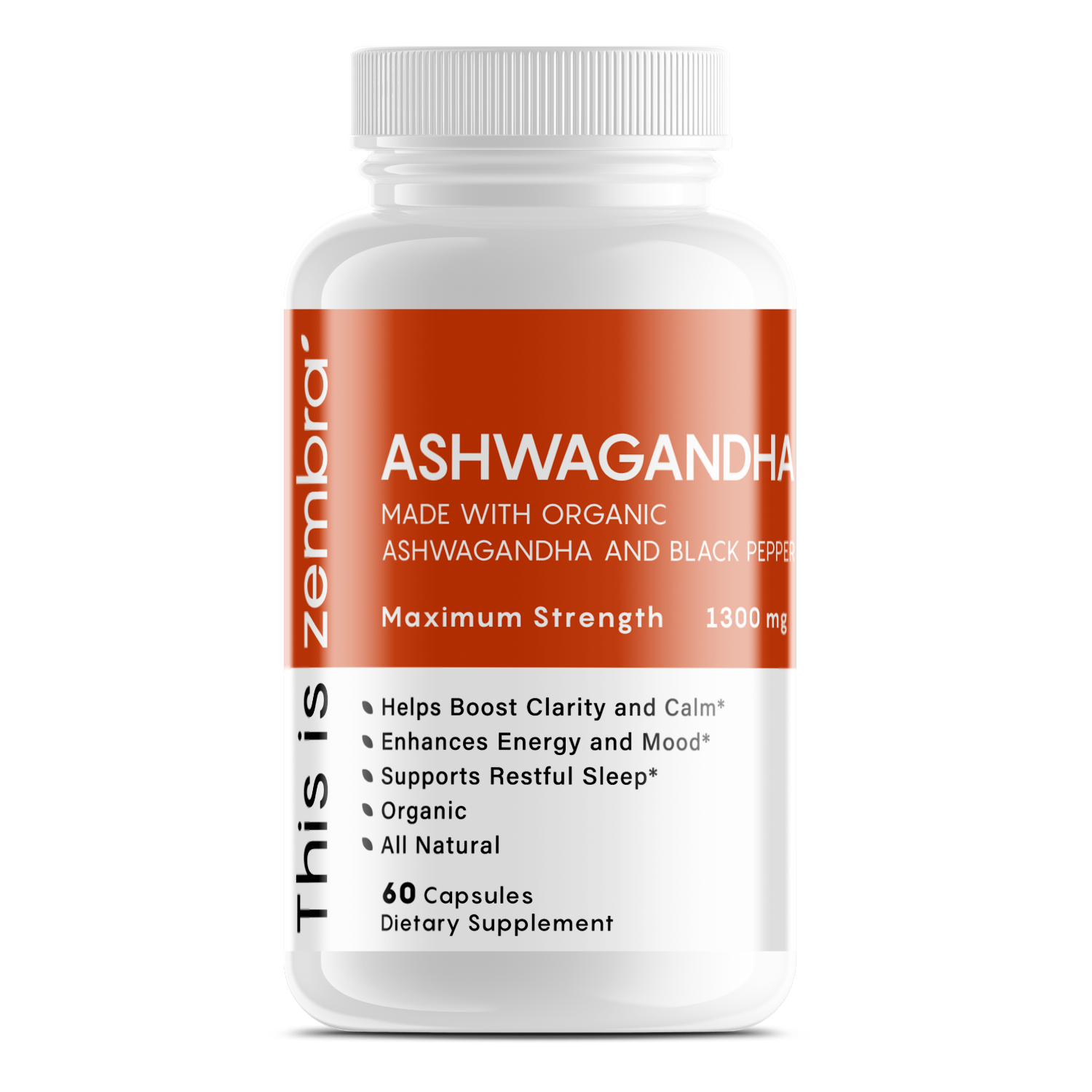 Ashwagandha with Black Pepper - Organic